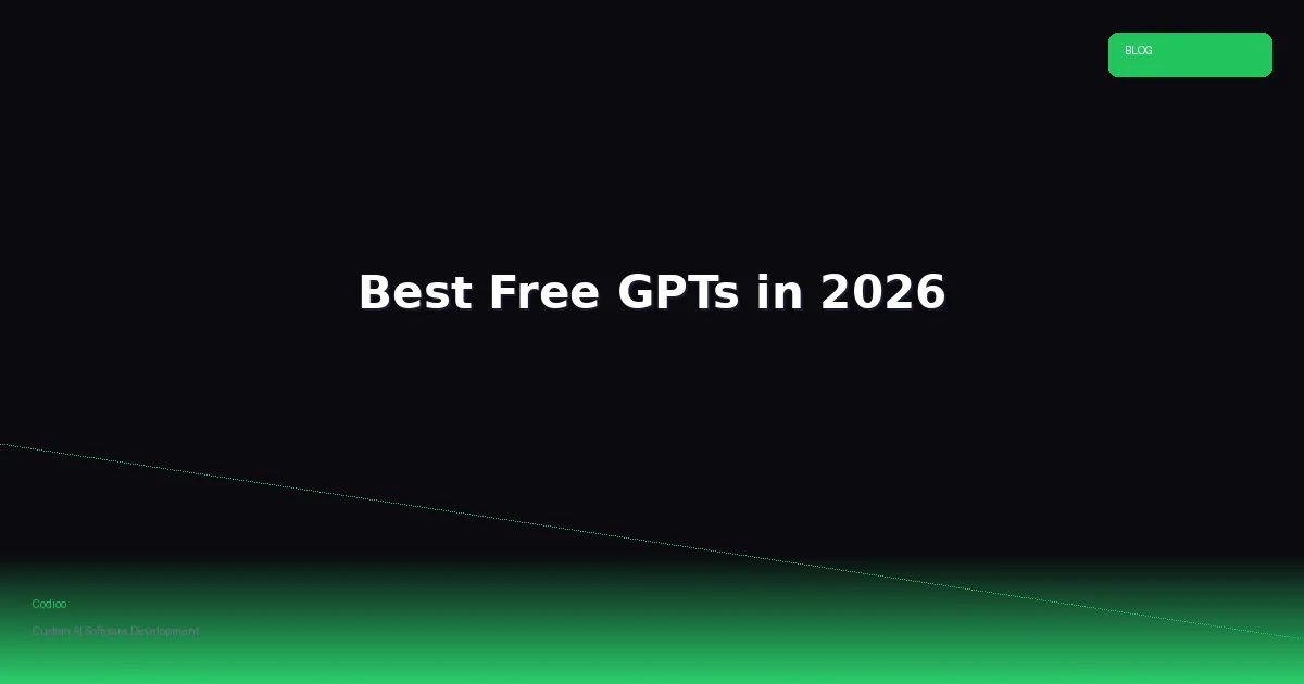 Best Free GPTs in 2026